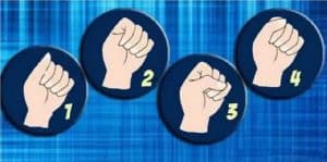 How do you close your hand revelation