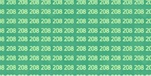 Only gifted people can spot the number 280