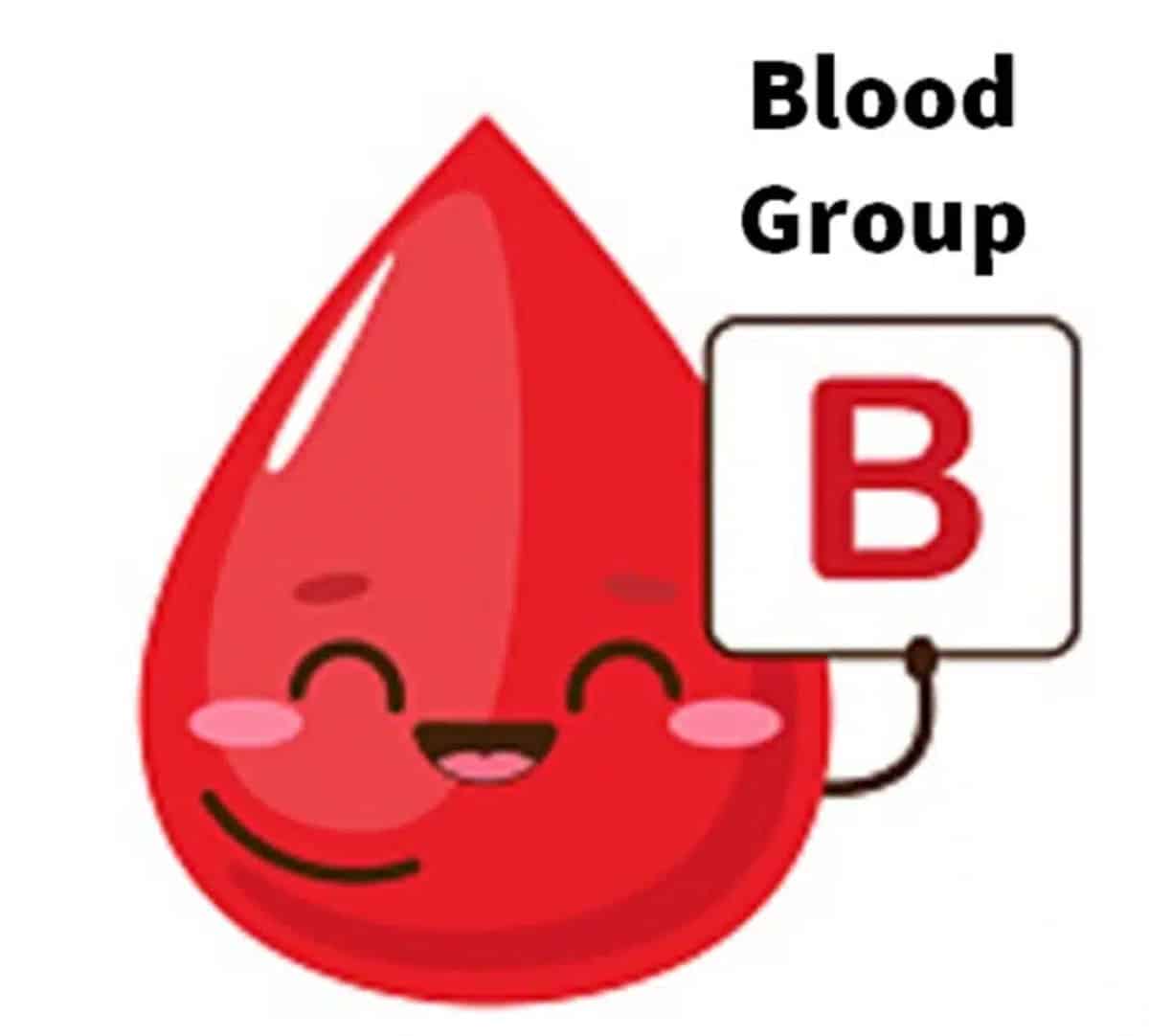 Personality test based on blood type group B