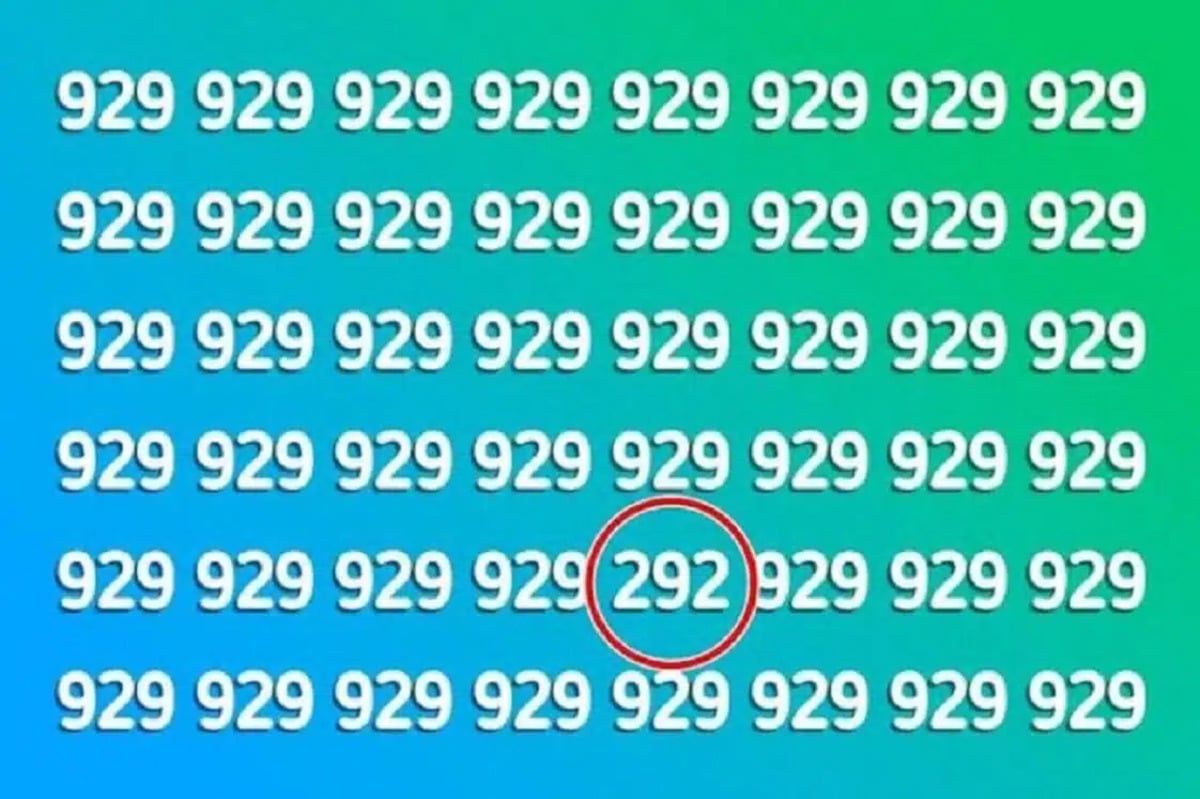 Spot the odd number in less than 11 seconds solution