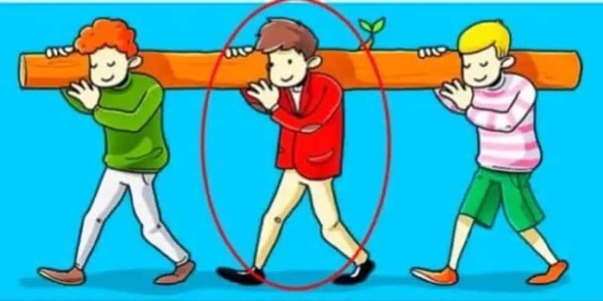 Who’s Carrying the Most Weight Among These 3 Men solution ?