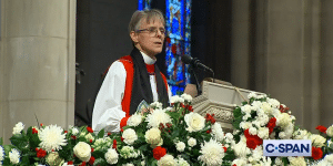 'Incredibly Brave' Bishop Asks Trump to Halt Attacks on Immigrants, Trans People