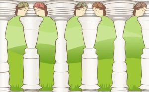 What you see first in this image