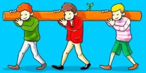 Only one of these three men carries the real weight