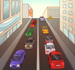 This traffic puzzle has a hidden error