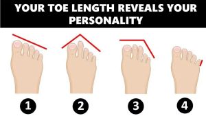 Your toes may reveal your true personality traits