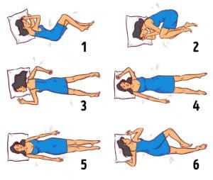 Your favorite sleeping position