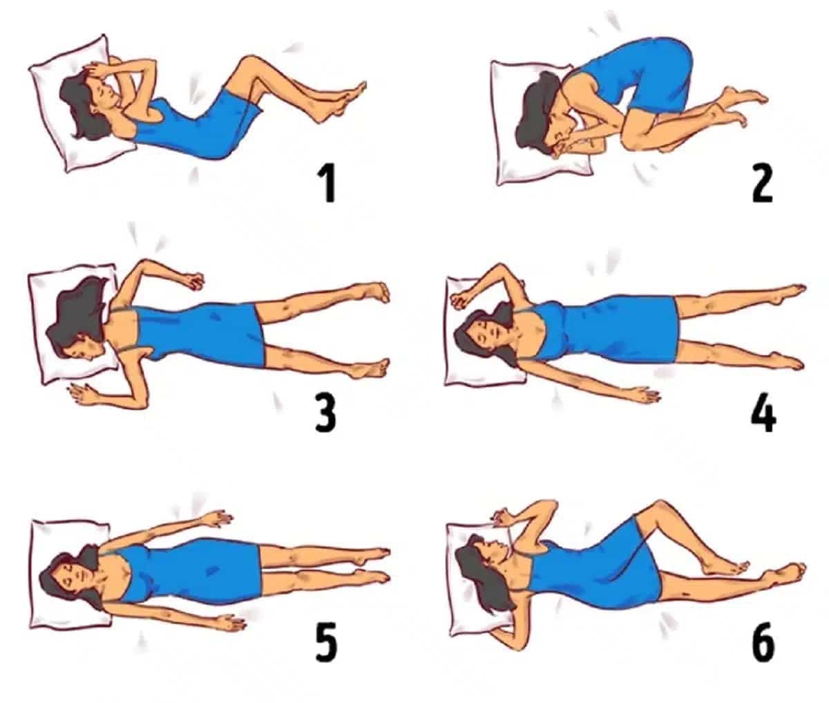 Your favorite sleeping position