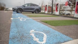 Electric cars are replaced every 3 years, gas ones every 12